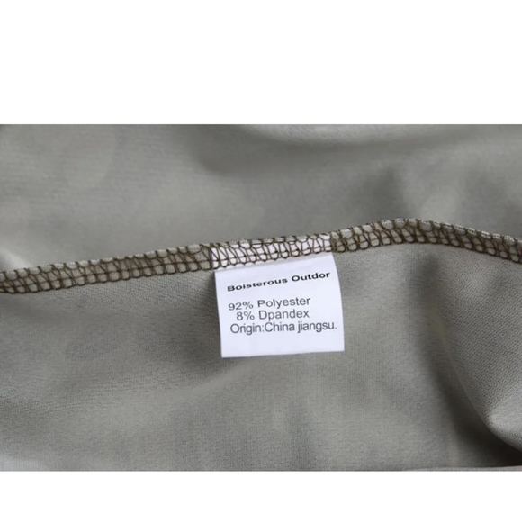 Mens Camo Hunting Short Sleeve Shirt Quick Dry Sun Protection Athletic Shirts US - Picture 8 of 9